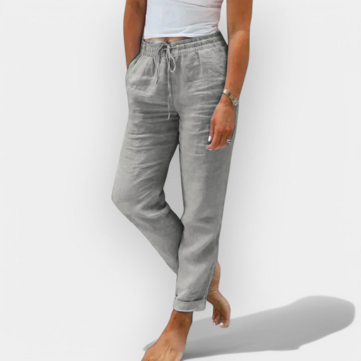Updated Linen Pants for Summer