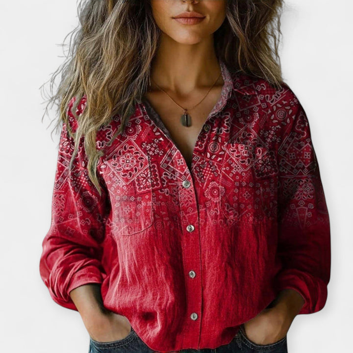 Vintage Blouse with Design