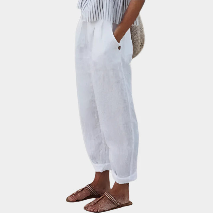 Comfortable Linen Pants with Pockets