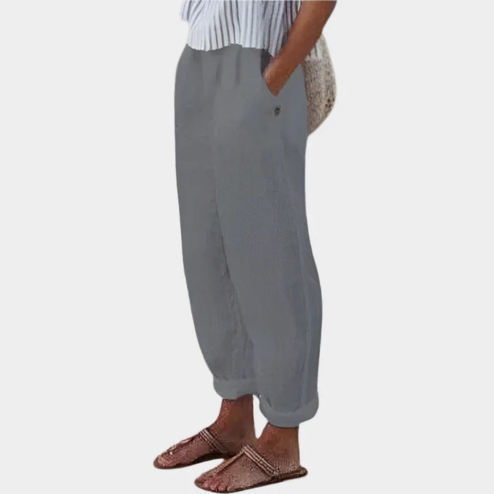 Comfortable Linen Pants with Pockets