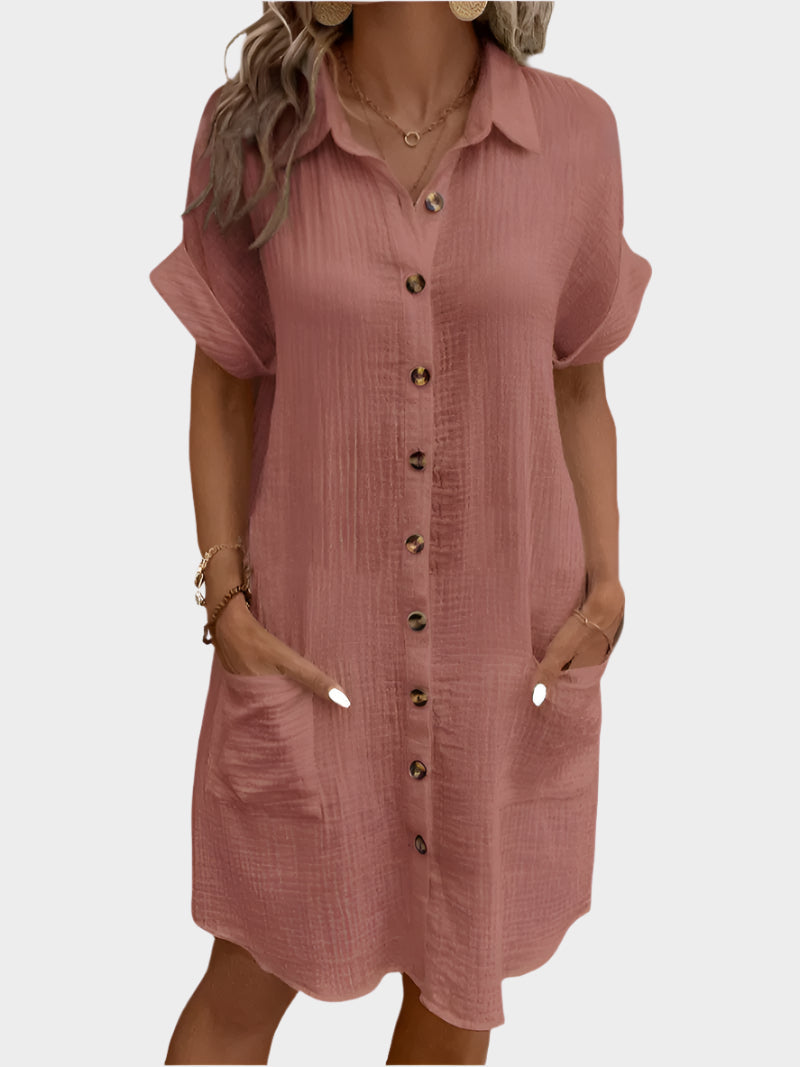 Women's Cotton and Linen Dress