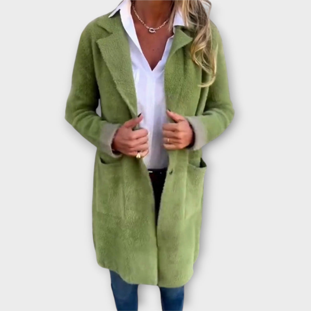 Soft Cozy Longline Pocket Coat