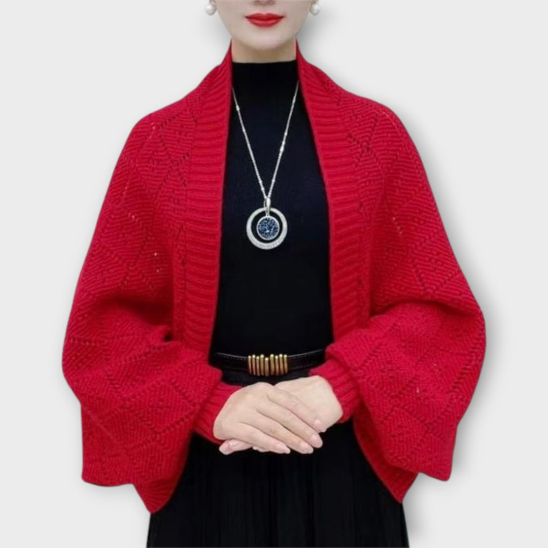 Maeve Textured Cocoon Cardigan