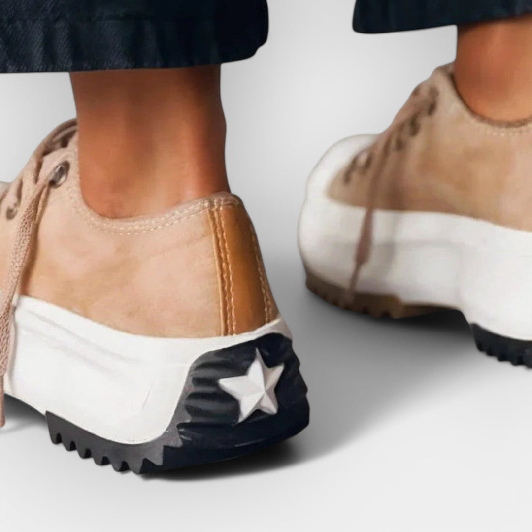 Modern Athletic Shoes with Thick Sole