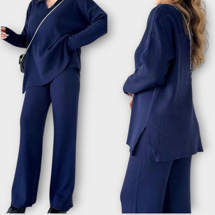 Cozy Ribbed Lounge Set