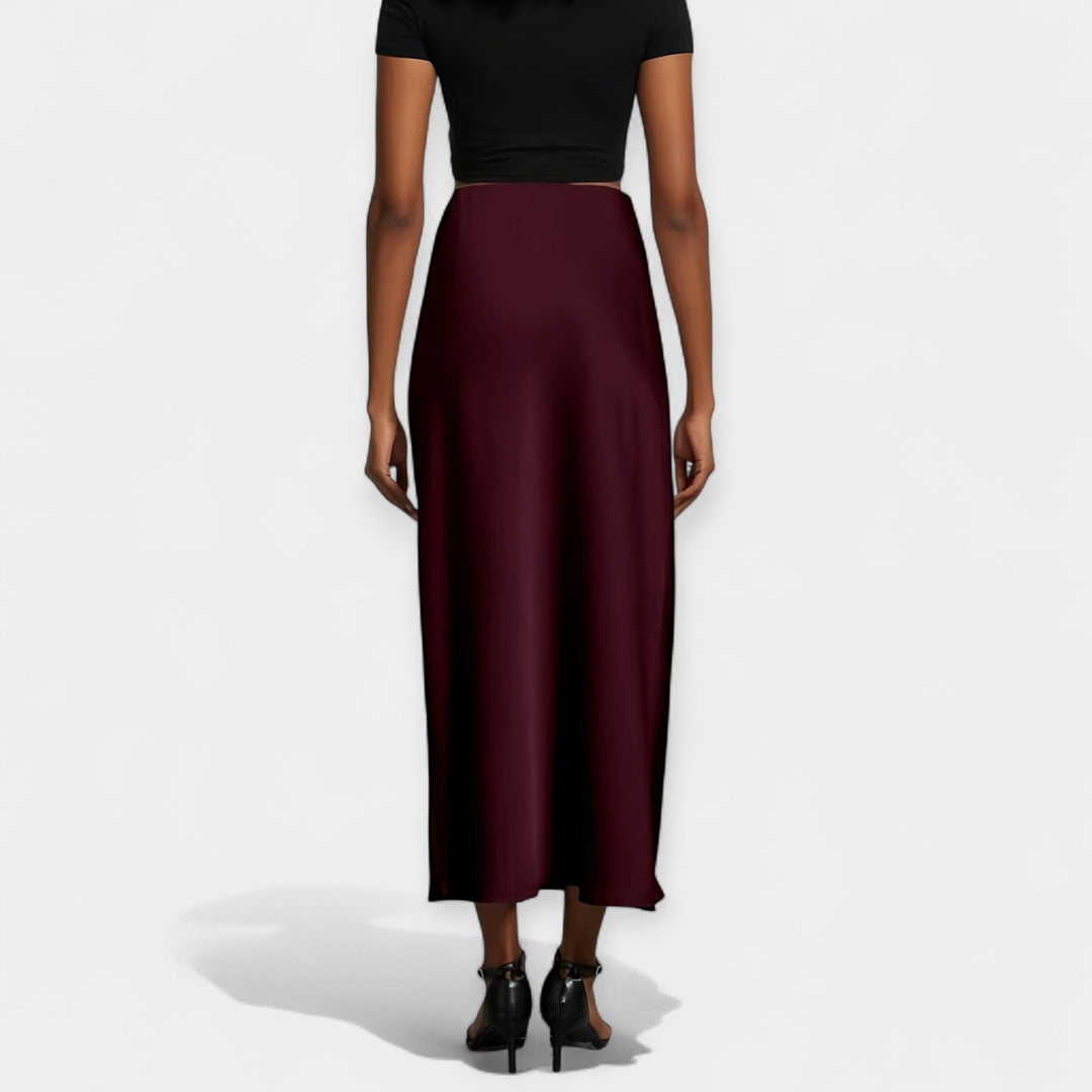 High Waist Midi Skirt