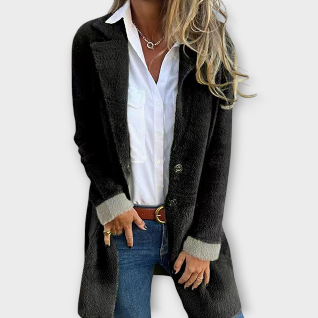 Soft Cozy Longline Pocket Coat