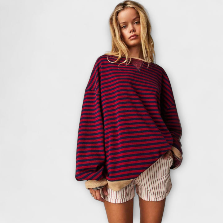 Mary - Striped Oversize Sweater
