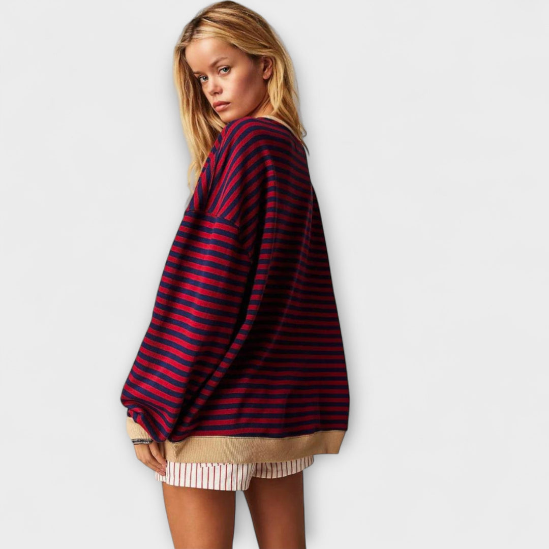 Mary - Striped Oversize Sweater