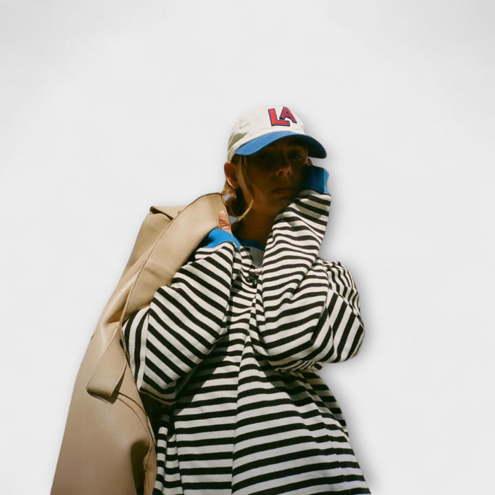 Mary - Striped Oversize Sweater