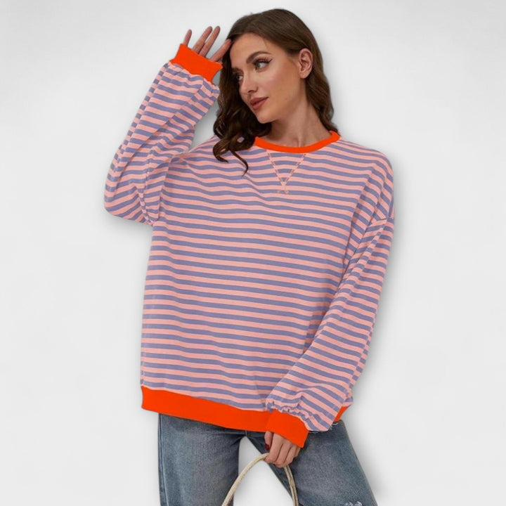Mary - Striped Oversize Sweater