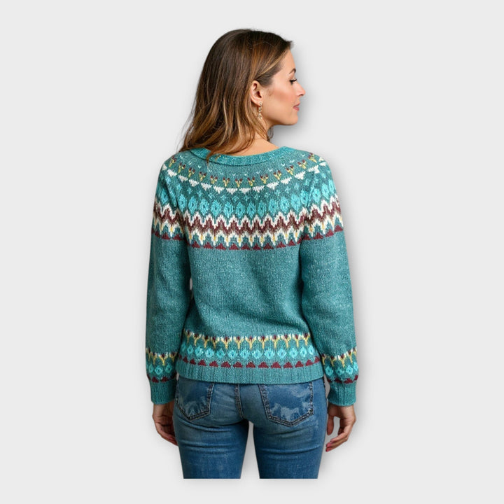 Sweater with Modern Design
