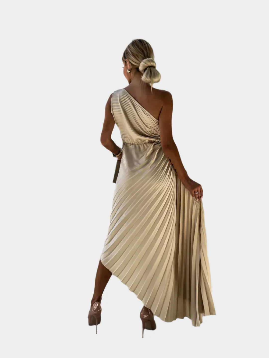 Floral Dress with Romantic Notes