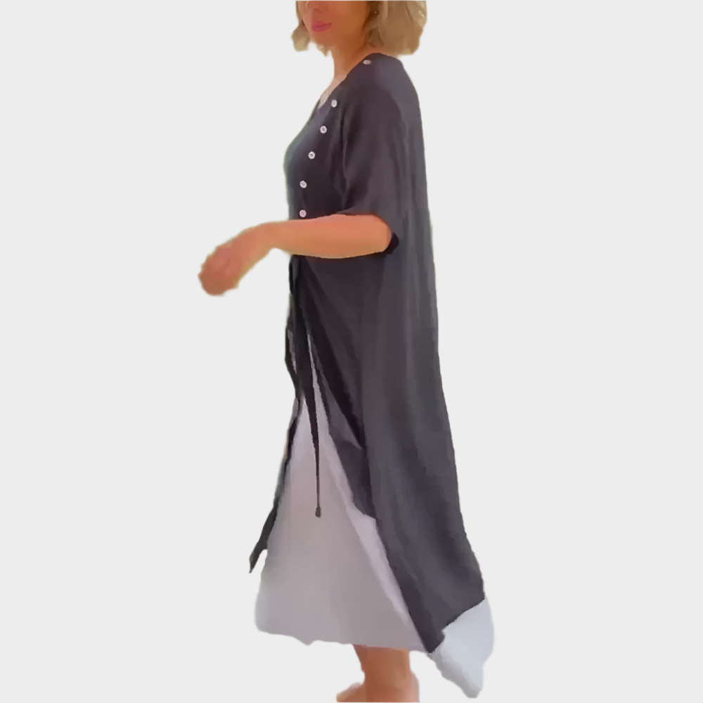 Classic Maxi Dress in Solid Color