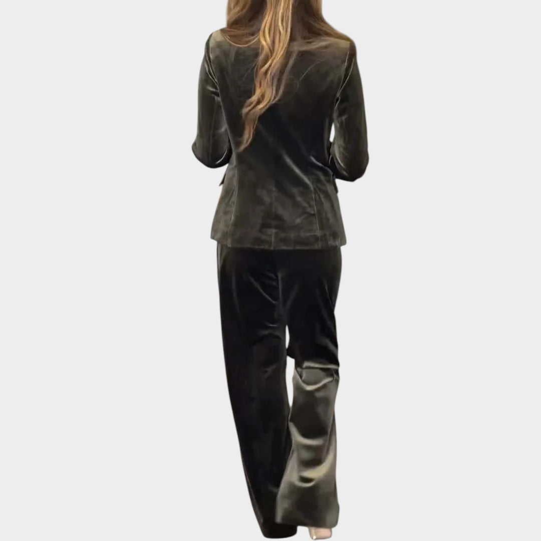 Elegant Tailored Two-Piece Set