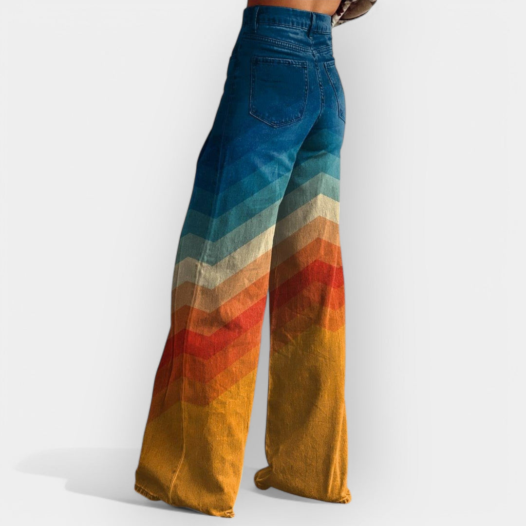 High-Waisted Flare Pants