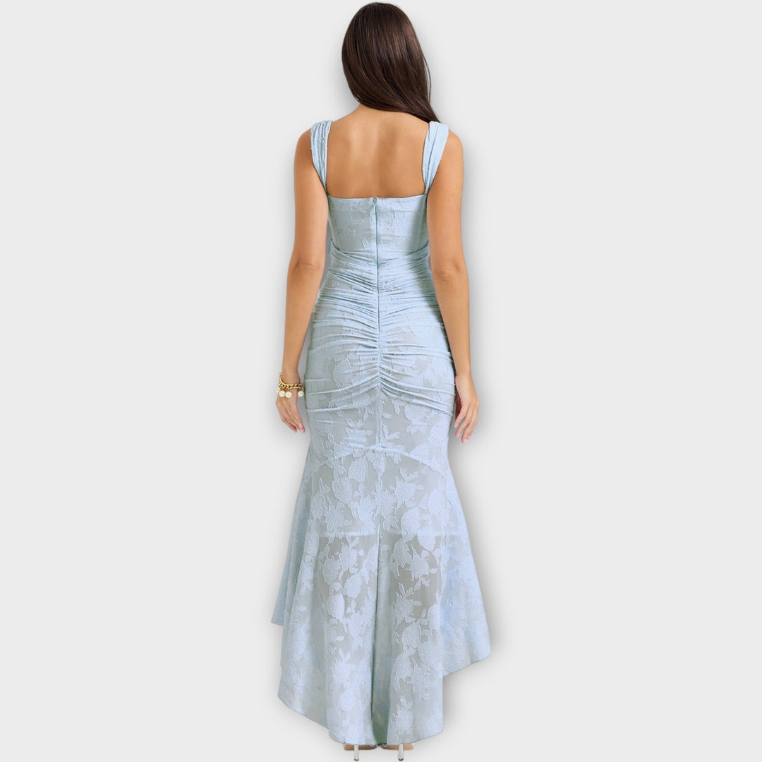 Valentina Off-Shoulder Corset Gown