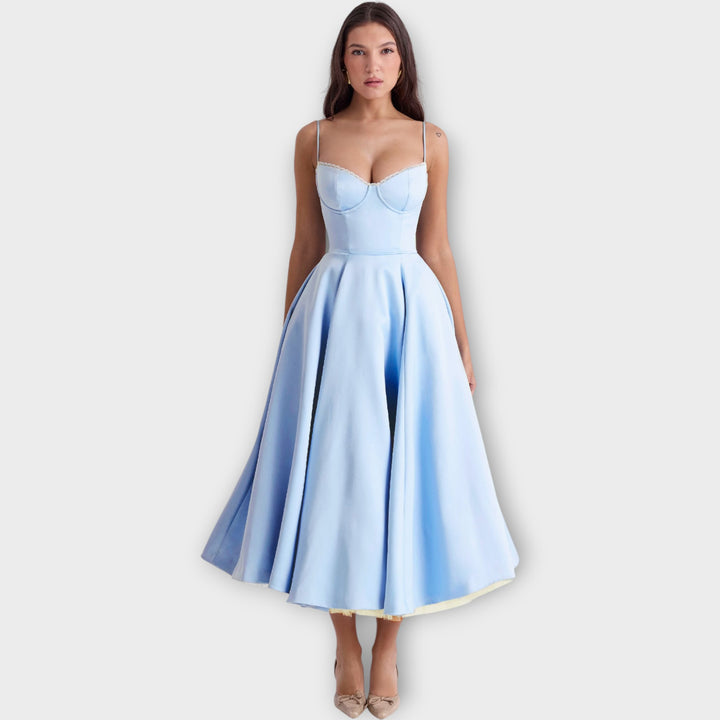 Seraphina Corset Midi Dress