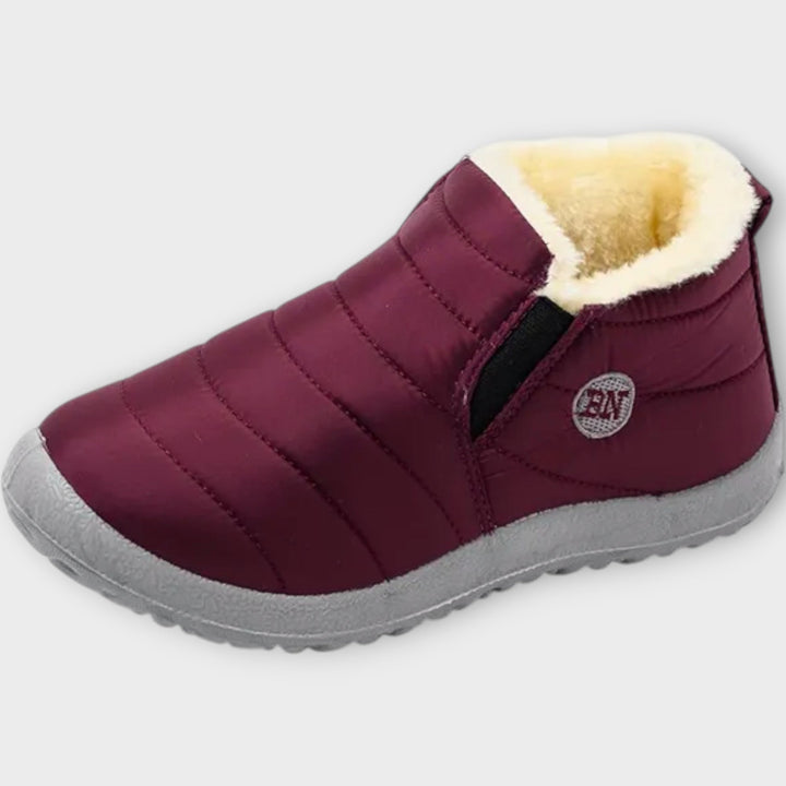 Warm Winter Slip-On Boots