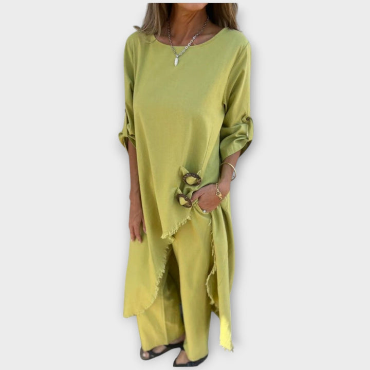 Relaxed Linen Two-Piece Set