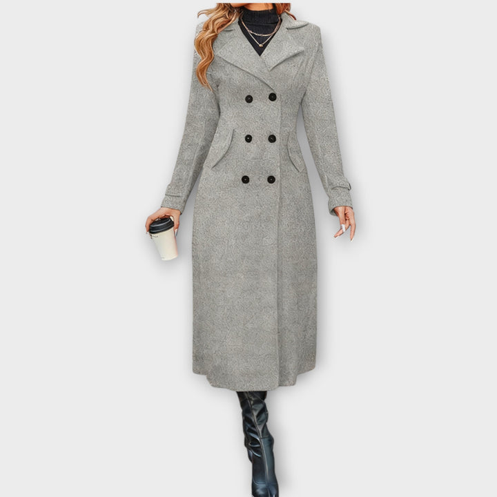 Elegant Longline Winter Coat