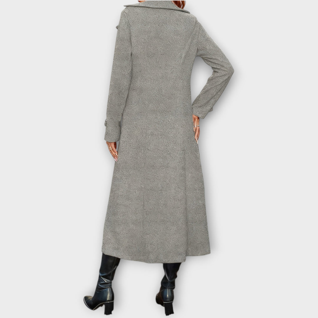 Elegant Longline Winter Coat