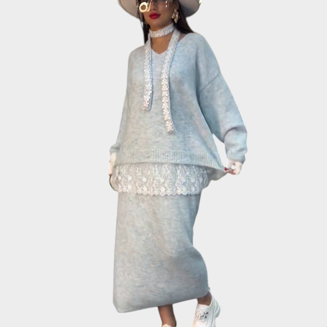 Soft Knit Two-Piece Lounge Set