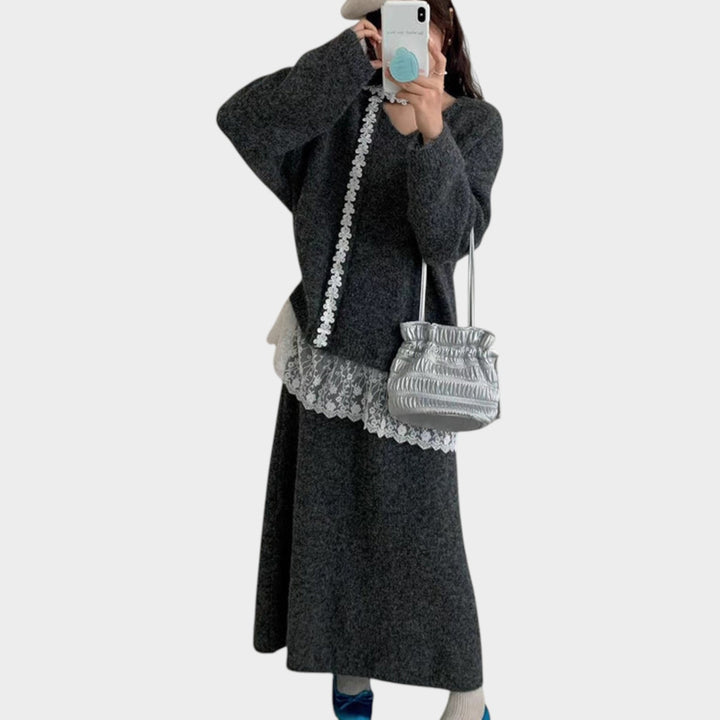 Soft Knit Two-Piece Lounge Set